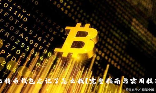 比特币钱包忘记了怎么找?完整指南与实用技巧