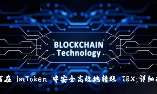 如何在 imToken 中安全高效地转账 TRX:详细指南