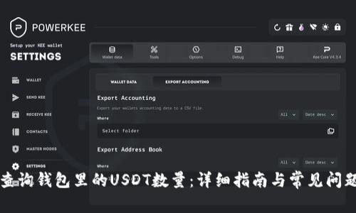 如何查询钱包里的USDT数量：详细指南与常见问题解析