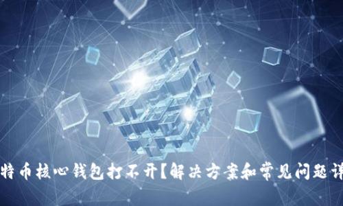 比特币核心钱包打不开？解决方案和常见问题详解